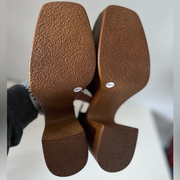 🆕FREE PEOPLE Gwen Platform Mary Janes-Size 8.5 - Picture 13 of 16